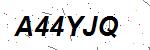 CAPTCHA verification image containing distorted text characters