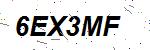 CAPTCHA verification image containing distorted text characters