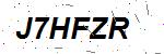 CAPTCHA verification image containing distorted text characters