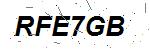 CAPTCHA verification image containing distorted text characters