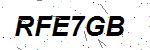 CAPTCHA verification image containing distorted text characters