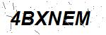 CAPTCHA verification image containing distorted text characters