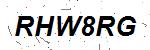 CAPTCHA verification image containing distorted text characters