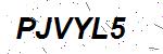 CAPTCHA verification image containing distorted text characters