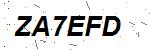 CAPTCHA verification image containing distorted text characters