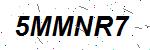 CAPTCHA verification image containing distorted text characters
