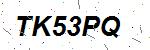 CAPTCHA verification image containing distorted text characters