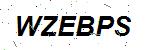 CAPTCHA verification image containing distorted text characters