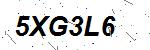 CAPTCHA verification image containing distorted text characters