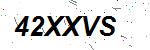 CAPTCHA verification image containing distorted text characters