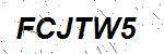 CAPTCHA verification image containing distorted text characters