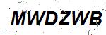 CAPTCHA verification image containing distorted text characters