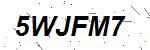 CAPTCHA verification image containing distorted text characters