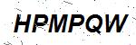 CAPTCHA verification image containing distorted text characters