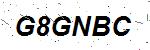 CAPTCHA verification image containing distorted text characters