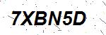 CAPTCHA verification image containing distorted text characters