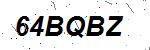CAPTCHA verification image containing distorted text characters