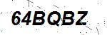CAPTCHA verification image containing distorted text characters