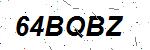CAPTCHA verification image containing distorted text characters