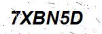 CAPTCHA verification image containing distorted text characters