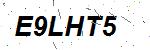 CAPTCHA verification image containing distorted text characters