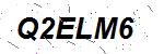 CAPTCHA verification image containing distorted text characters