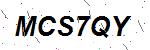 CAPTCHA verification image containing distorted text characters