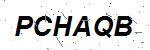 CAPTCHA verification image containing distorted text characters