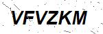 CAPTCHA verification image containing distorted text characters