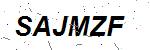 CAPTCHA verification image containing distorted text characters