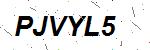 CAPTCHA verification image containing distorted text characters