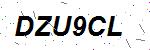 CAPTCHA verification image containing distorted text characters
