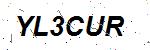 CAPTCHA verification image containing distorted text characters