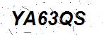 CAPTCHA verification image containing distorted text characters