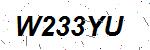 CAPTCHA verification image containing distorted text characters