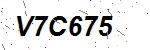 CAPTCHA verification image containing distorted text characters