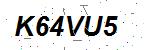 CAPTCHA verification image containing distorted text characters