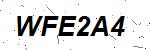 CAPTCHA verification image containing distorted text characters