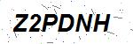 CAPTCHA verification image containing distorted text characters