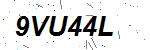 CAPTCHA verification image containing distorted text characters