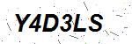 CAPTCHA verification image containing distorted text characters