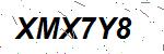CAPTCHA verification image containing distorted text characters