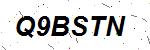 CAPTCHA verification image containing distorted text characters