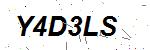 CAPTCHA verification image containing distorted text characters