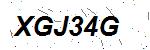 CAPTCHA verification image containing distorted text characters