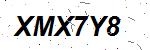 CAPTCHA verification image containing distorted text characters