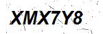 CAPTCHA verification image containing distorted text characters