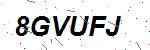 CAPTCHA verification image containing distorted text characters
