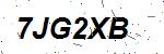 CAPTCHA verification image containing distorted text characters