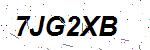 CAPTCHA verification image containing distorted text characters